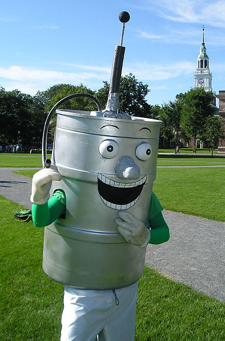 Keggy the Keg. Tradiciones y Mascotas Dartmouth Big Green